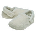 Crocs Hausschuhe Classic Cozzzy Slipper (Kunstfell, warm) naturweiss - 1 Paar