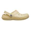Crocs Sandale Classic Lined Clog (mit Innenfutter) hellbraun - 1 Paar