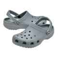 Crocs Sandale Classic Clog Concrete grau/blau