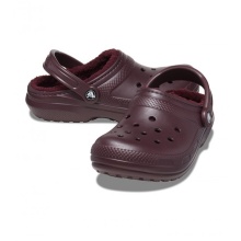 Crocs Sandale Classic Lined Clog (mit Innenfutter) rot/cherry 1 Paar