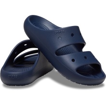 Crocs Sandale Classic V2 (leichtes, schwimmfähiges Schaummaterial) navyblau - 1 Paar