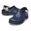 Crocs Sandale All Terrain Clog (robuste Außensohle, verstellbarer Turbo Strap) navyblau - 1 Paar