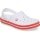 Crocs Sandale Crocband Clog weiss/rot