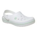 Crocs Sandale Crocband Clog weiss/grün