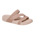 Crocs Sandale Getaway Gems Strappy Quartz hellbraun - Damen