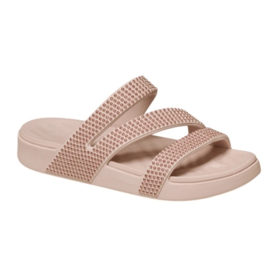 Crocs Sandale Getaway Gems Strappy Quartz hellbraun - Damen
