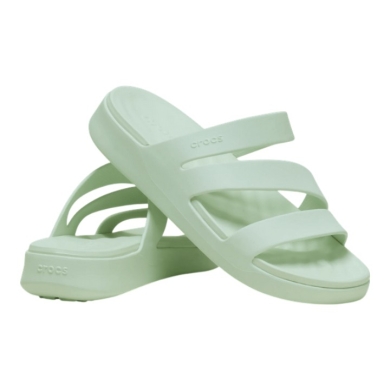 Crocs Sandale Getaway Strappy (leichtes, nahtlos, flexibel) mint Damen