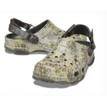 Crocs Sandale All Terrain Moss Clog (robuste Außensohle, verstellbarer Turbo Strap) mossgrün- 1 Paar