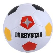 Derbystar Minisoftball v24 weiss/schwarz/rot/gelb