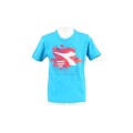 Diadora Tshirt Logo hellblau Jungen