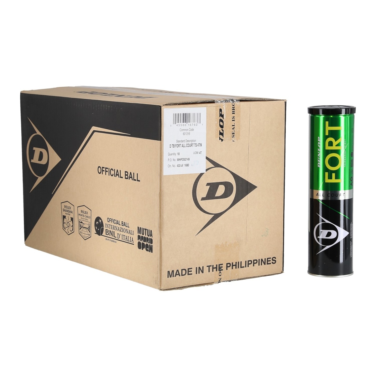 Palline Da Tennis Dunlop Fort All Court - Con Tecnologia HD Core, Omologate FFT, Livello Competitivo - Foto 8