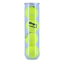 Dunlop Tennisbälle Fort TR Plus (Innendruck, speziell für Slinger Ballmaschine) gelb - Dose 4er