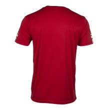 Dunlop Tennis-Tshirt Club Crew (100% Polyester) rot Herren