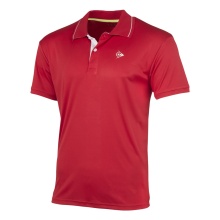 Dunlop Tennis-Polo Club 2021 (100% Polyester) rot Herren