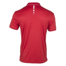 Dunlop Tennis-Polo Club 2021 (100% Polyester) rot Herren