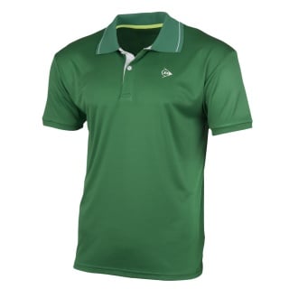 Dunlop Tennis-Polo Club (100% Polyester) grün Herren