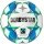 Derbystar Fussball Gamma S-Light (ideal für Bambinis, F- und E-Jugend, 290-300g) weiss/blau/grün - 1 Ball