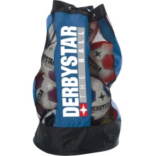 Derbystar Ballsack für 10 Bälle mit separaten Innenfach blau
