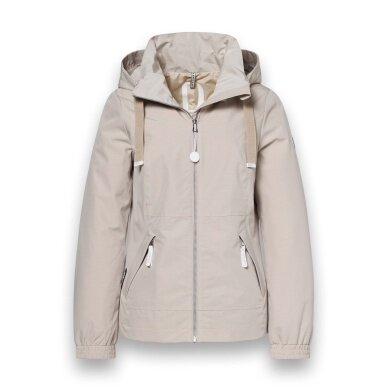 District Übergangsjacke Morning Glory (mit Kapuze, wasserabweisend) sandbraun Damen