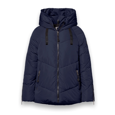 District Winter-Steppjacke Banff (mit Kapuze, winddicht, wasserabweisend) navyblau Damen