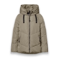 District Winter-Steppjacke Banff (mit Kapuze, winddicht, wasserabweisend) olivegrün Damen