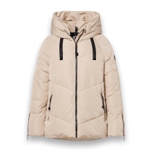 District Winter-Steppjacke Banff (mit Kapuze, winddicht, wasserabweisend) sand/beige Damen