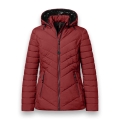 District Winter-Steppjacke Kaprun (mit Kapuze, wasserabweisend) rot Damen