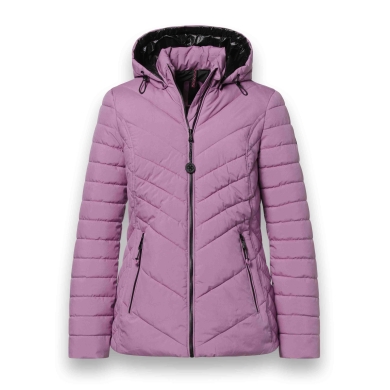 District Winter-Steppjacke Kaprun (mit Kapuze, wasserabweisend) rosa Damen