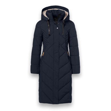 District Winter-Steppmantel Corvara (wasserabweisend, warm) navyblau Damen
