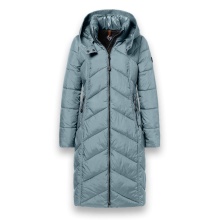 District Winter-Steppmantel Arosa (wasserabweisend) mineralblau Damen