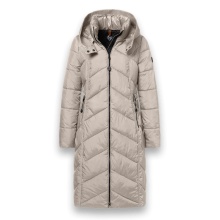 District Winter-Steppmantel Arosa (wasserabweisend) beige Damen