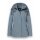 District Winterjacke Eclipse mit Kapuze (Mantel, winddicht, wasserabweisend) mineralblau Damen