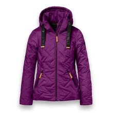 District Winterjacke Frejus (mit Kapuze, winddicht, wasserabweisend) purple/violett Damen