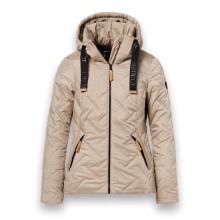 District Winterjacke Frejus (mit Kapuze, winddicht, wasserabweisend) sandbraun Damen