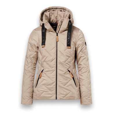 District Winterjacke Frejus (mit Kapuze, winddicht, wasserabweisend) sandbraun Damen