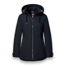 District Winterjacke Ischgl (mit Kapuze, wasserabweisend) navyblau Damen