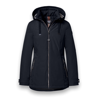 District Winterjacke Ischgl (mit Kapuze, wasserabweisend) navyblau Damen