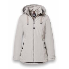 District Winterjacke Ischgl (mit Kapuze, wasserabweisend) beige Damen