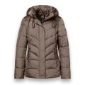 District Winterjacke Montana (mit Kapuze, gefüttert, wasserabweisend) braun Damen