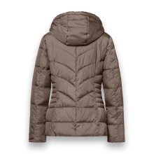 District Winterjacke Montana (mit Kapuze, gefüttert, wasserabweisend) braun Damen