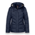 District Winterjacke Montana (mit Kapuze, gefüttert, wasserabweisend) navyblau Damen