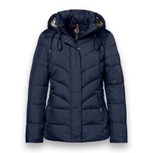 District Winterjacke Montana (mit Kapuze, gefüttert, wasserabweisend) navyblau Damen