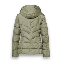 District Winterjacke Montana (mit Kapuze, gefüttert, wasserabweisend) olivegrün Damen