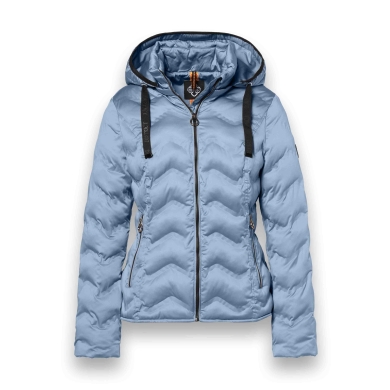 District Winterjacke Snowbird (mit Kapuze, wasserabweisend) hellblau Damen