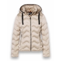 District Winterjacke Snowbird (mit Kapuze, wasserabweisend) cream Damen