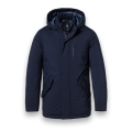 District Winterjacke Wellington mit Kapuze (winddicht, warm) navyblau Herren