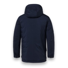 District Winterjacke Wellington mit Kapuze (winddicht, warm) navyblau Herren