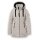 District Winterjacke Workout mit Kapuze (Mantel, wasserabweisend) beige Damen