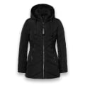 District Winterjacke Workout mit Kapuze (Mantel, wasserabweisend) schwarz Damen