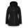 District Winterjacke Workout mit Kapuze (Mantel, wasserabweisend) schwarz Damen